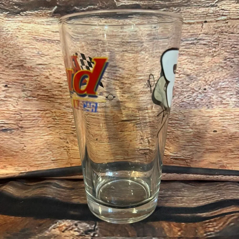 Budweiser NASCAR Dale Earnhardt Jr. #8 Pint Glass Racing Collectible